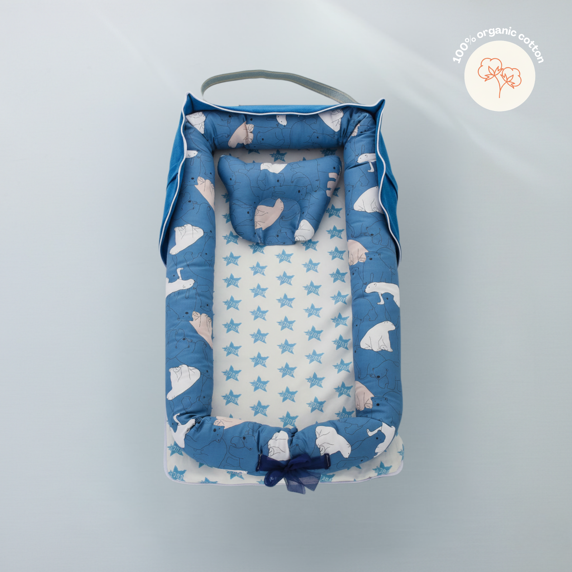 Cradlii Portable Baby Lounger