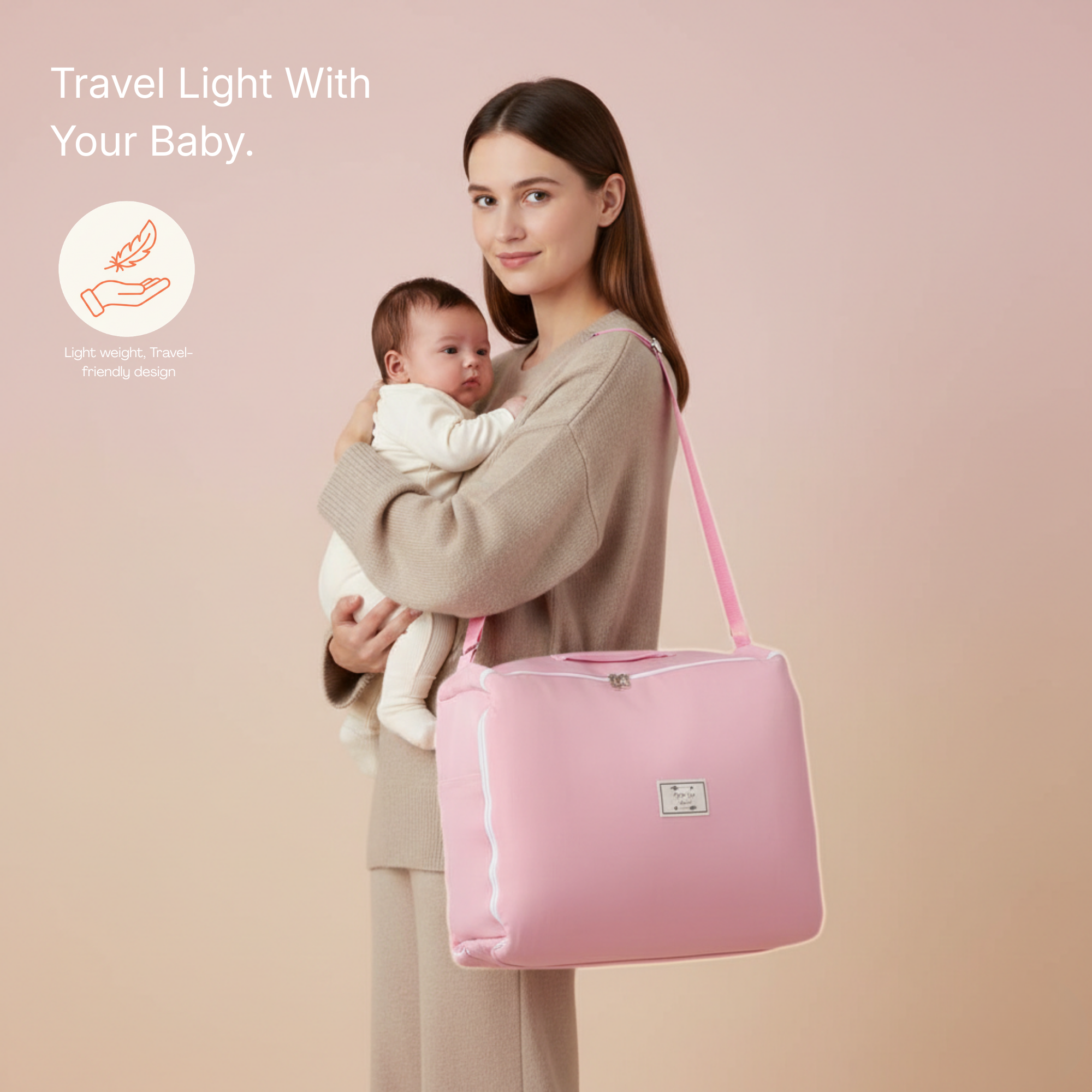 Cradlii Portable Baby Lounger