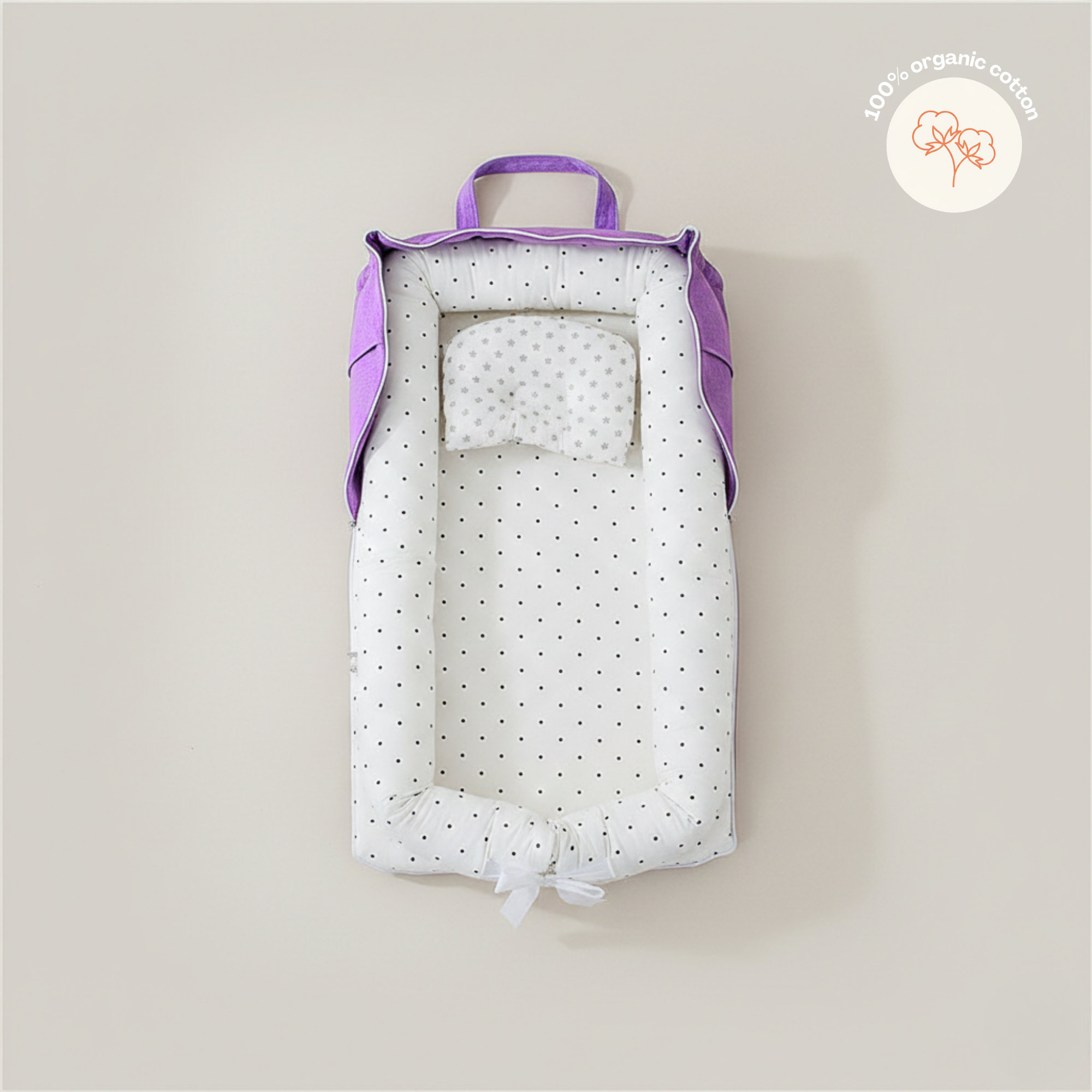Cradlii Portable Baby Lounger