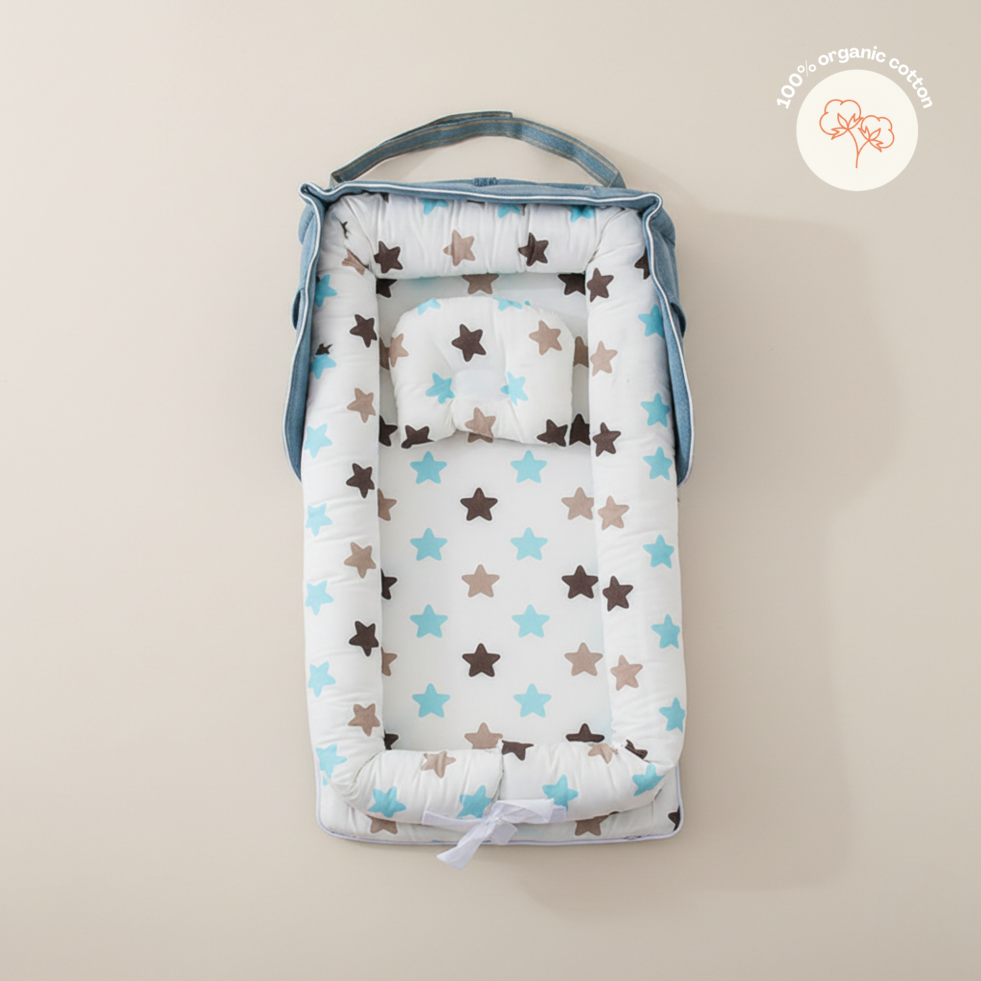Cradlii Portable Baby Lounger