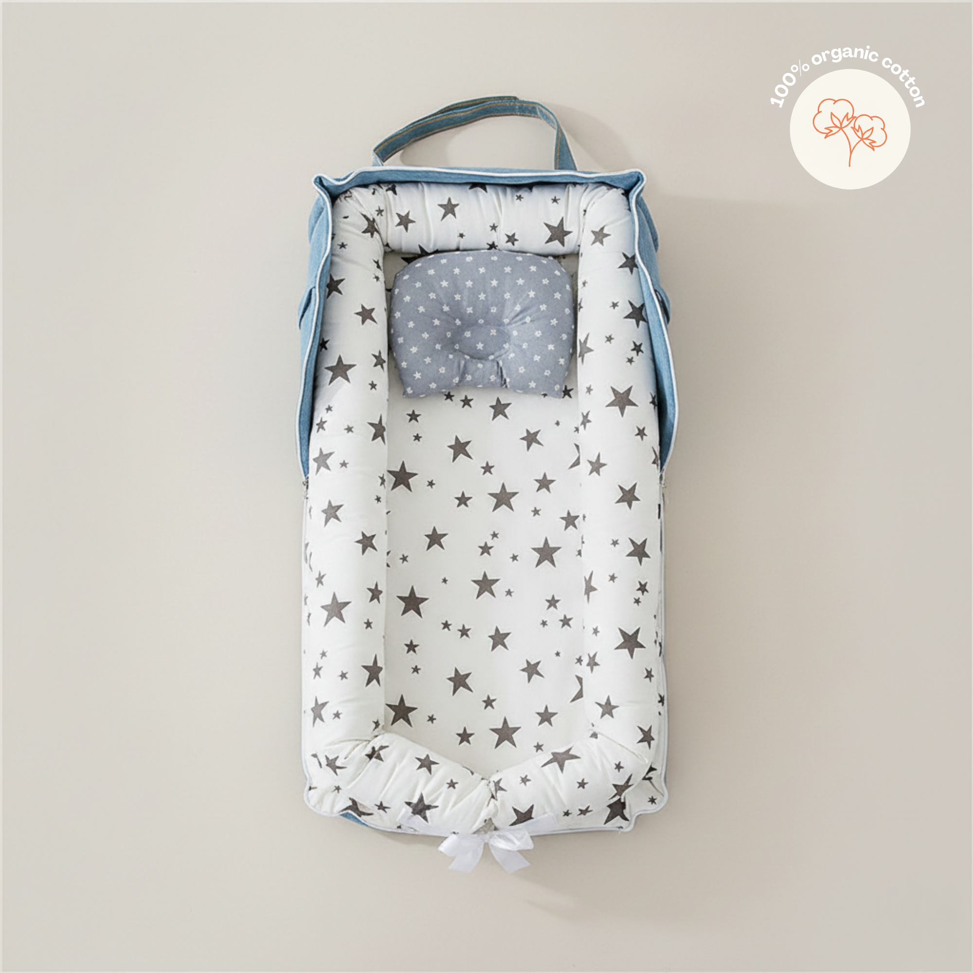 Cradlii Portable Baby Lounger