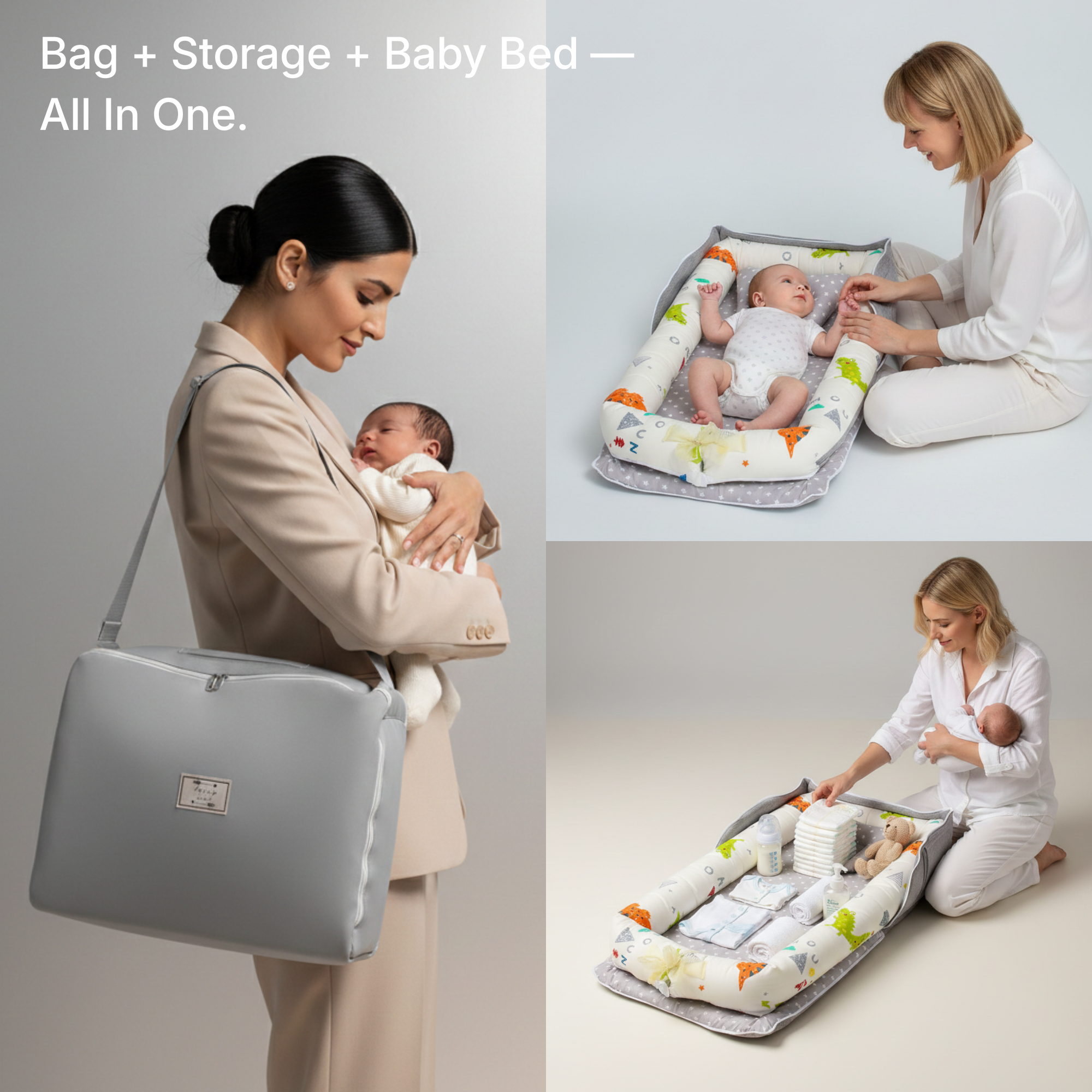 Cradlii Portable Baby Lounger